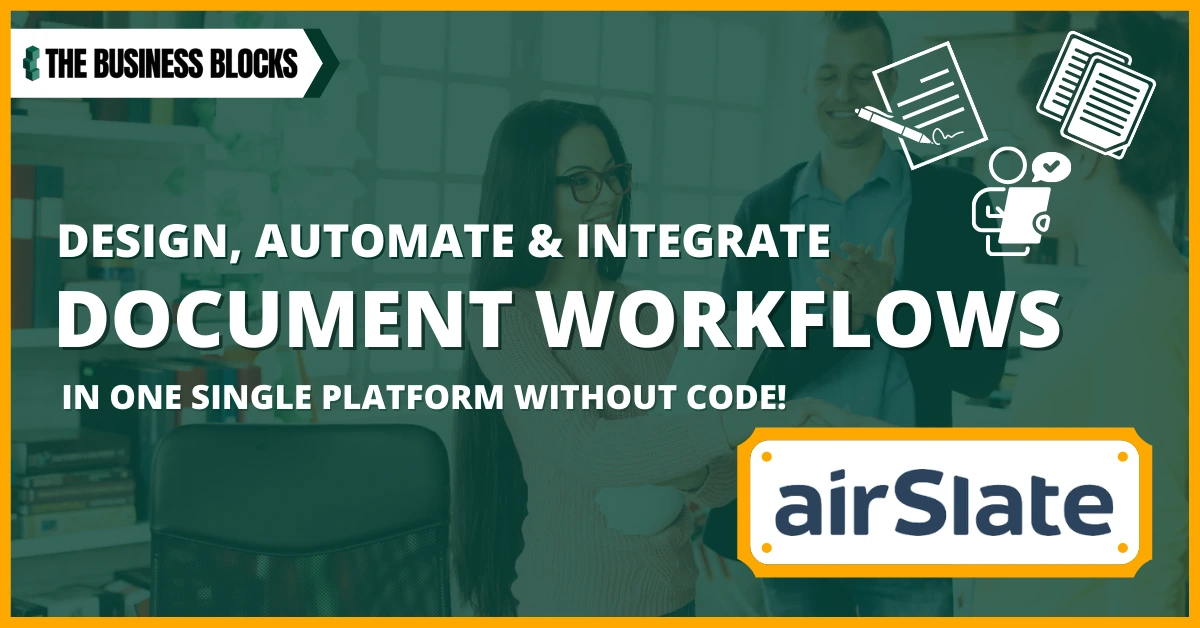 airSlate: The First and Only Holistic No-Code Document Workflow Automation Platform