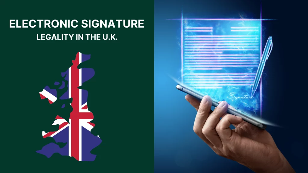 Are digital Signatures legal in the UK?