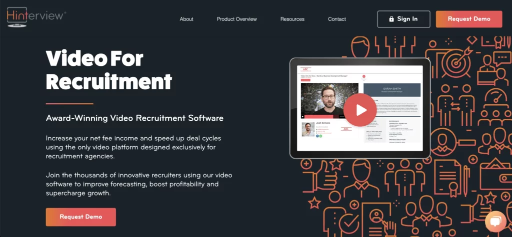 Video Interviewing Software - Hinterview