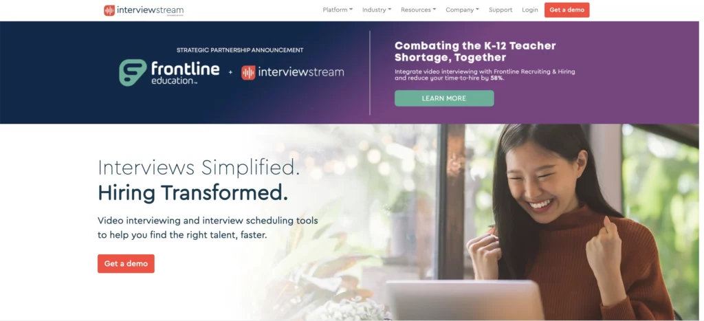 Video Interviewing Software - InterviewStream