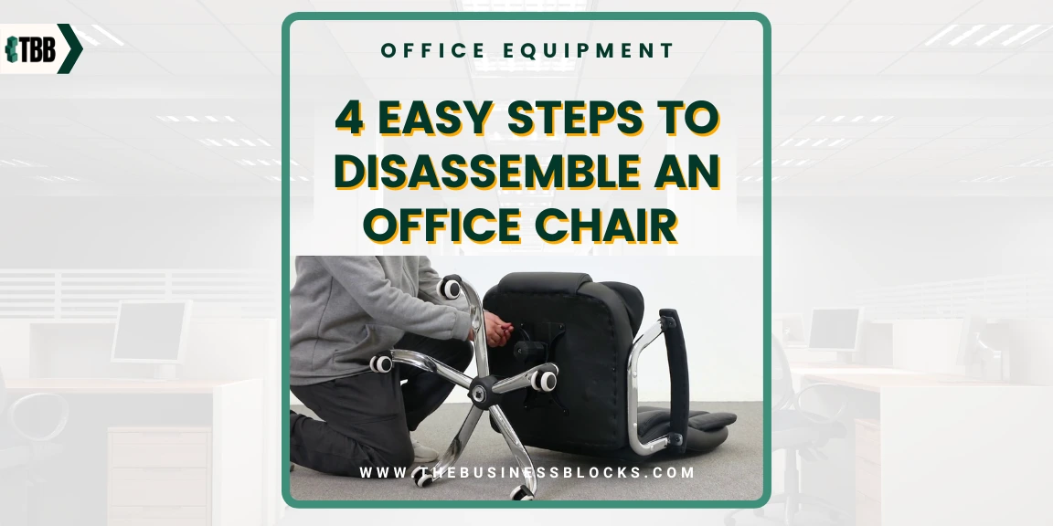 How to Disassemble an Office Chair? 4 Easy Steps!